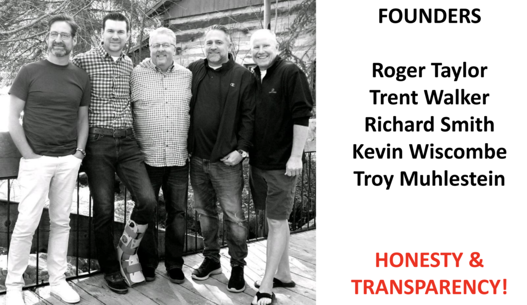 rnetwork leaders Roger Taylor, Trent Walker, Richard Smith, Kevin Wiscombe and Troy Muhlestein are baby boomers.
